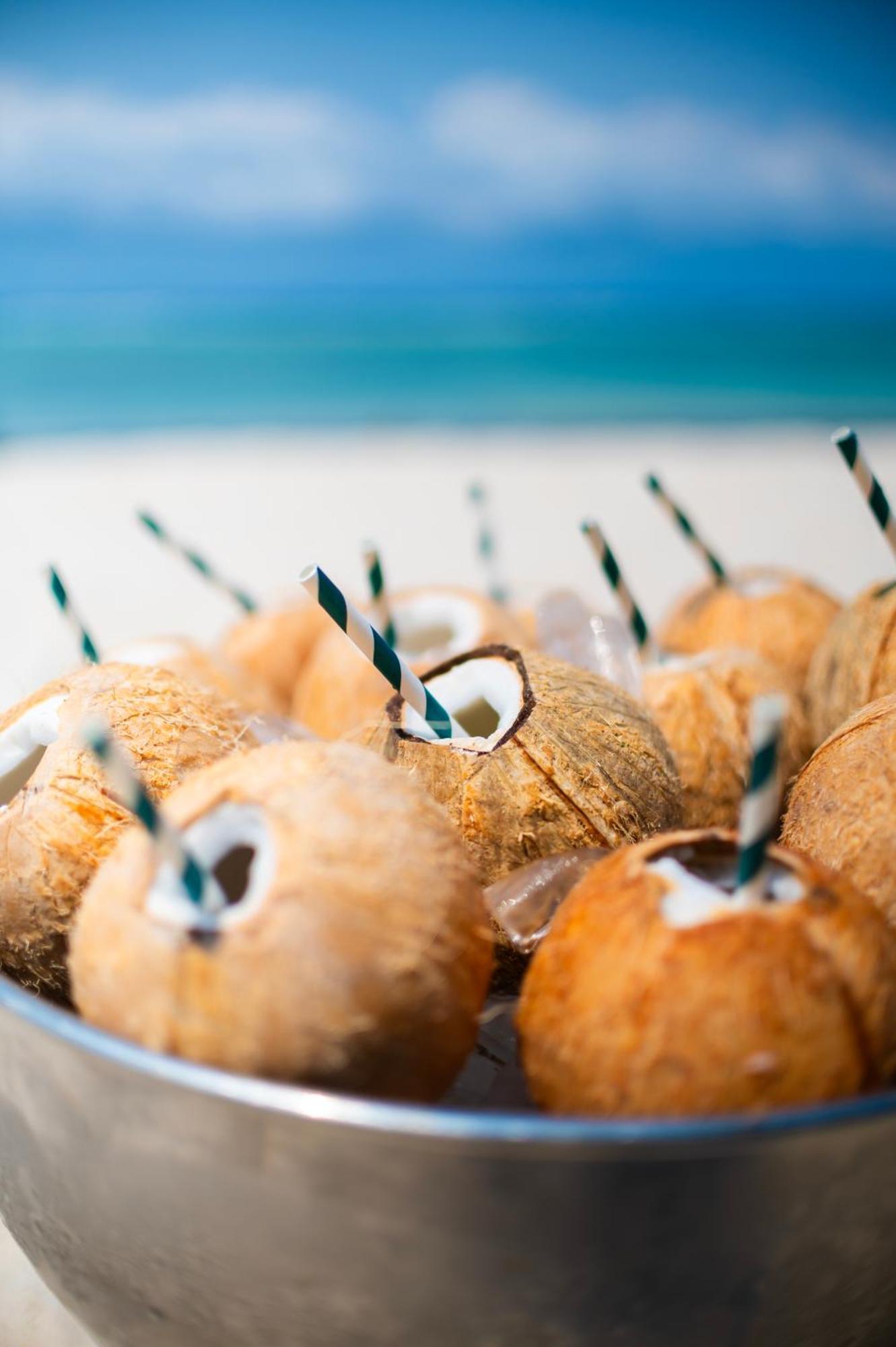 Diamonds Leisure Beach & Golf Resort Diani Beach Esterno foto Coconut water